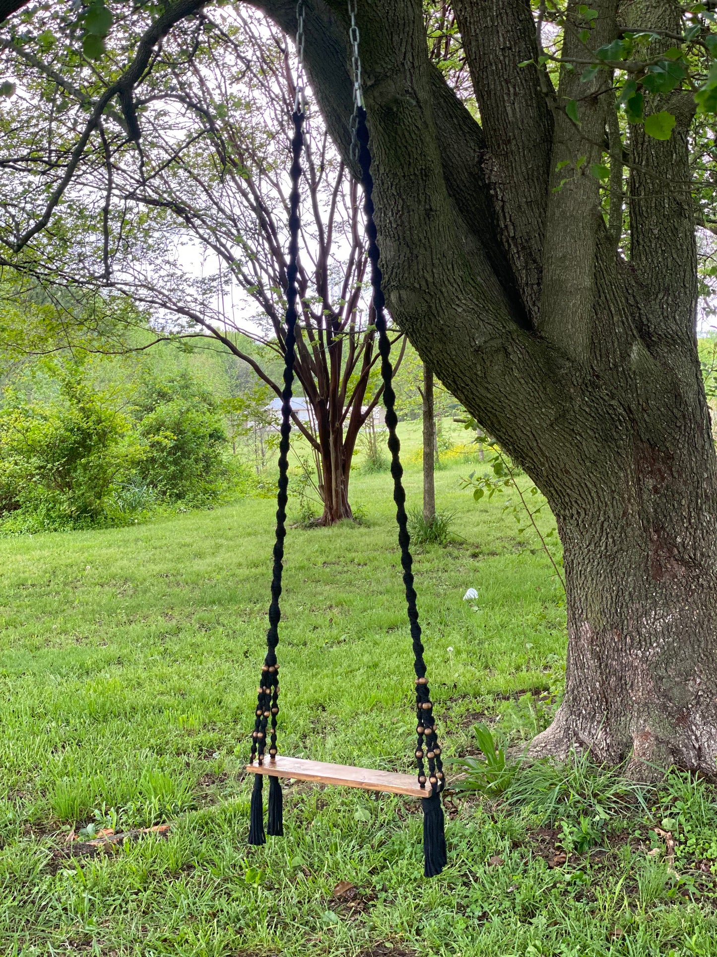 Garden Swing with Floral Bottem