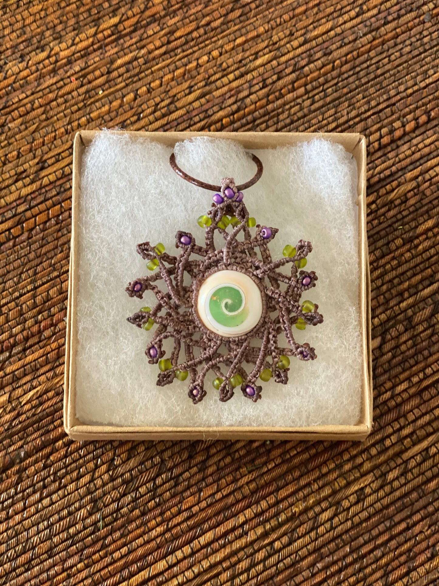 Shiva Pendant Mandala Necklace