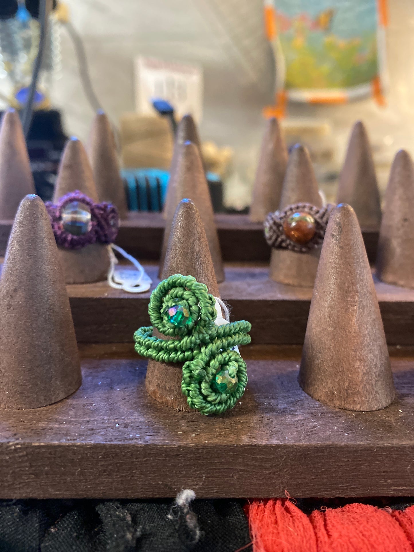 Knotty Rings