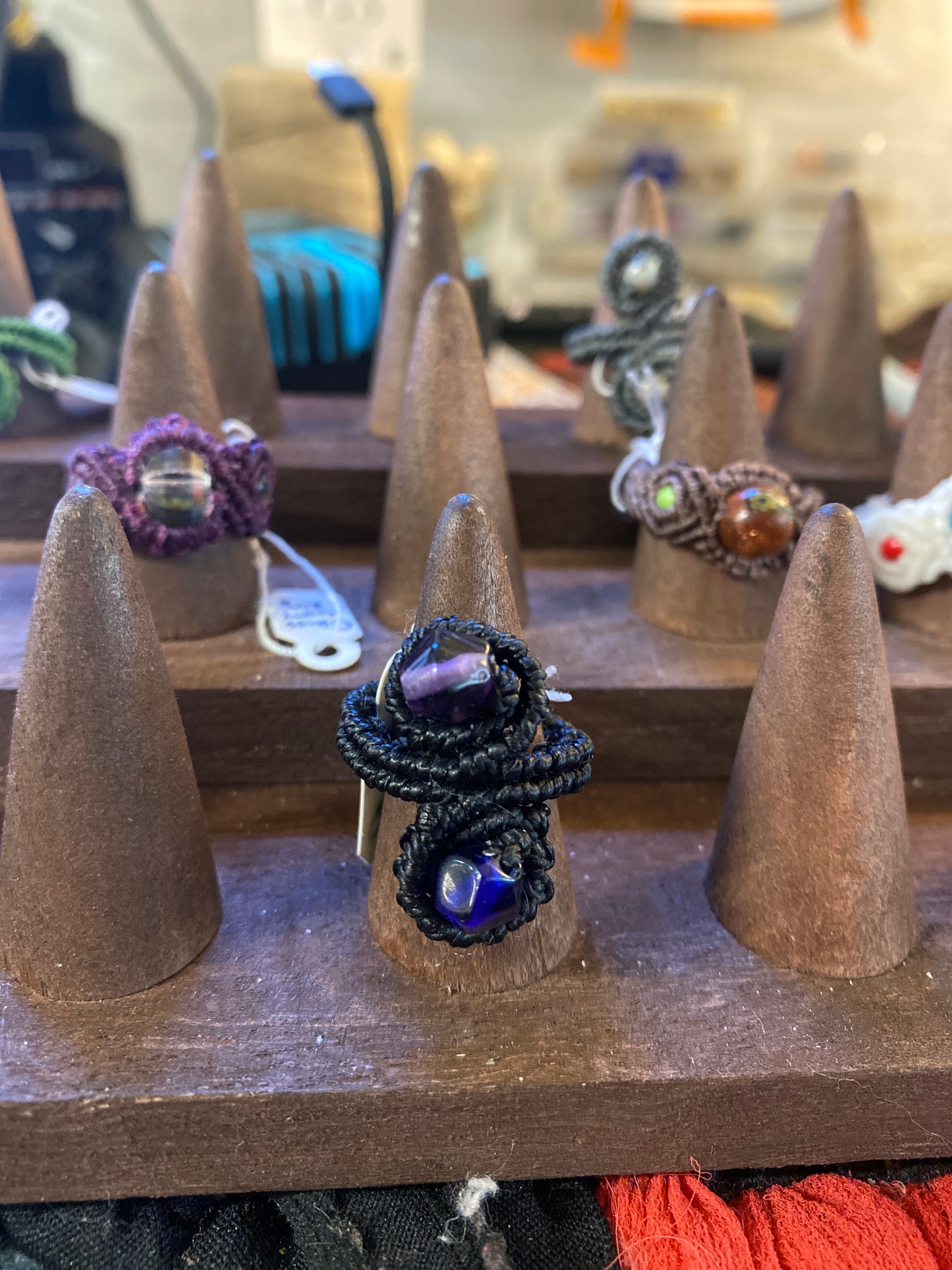 Knotty Rings