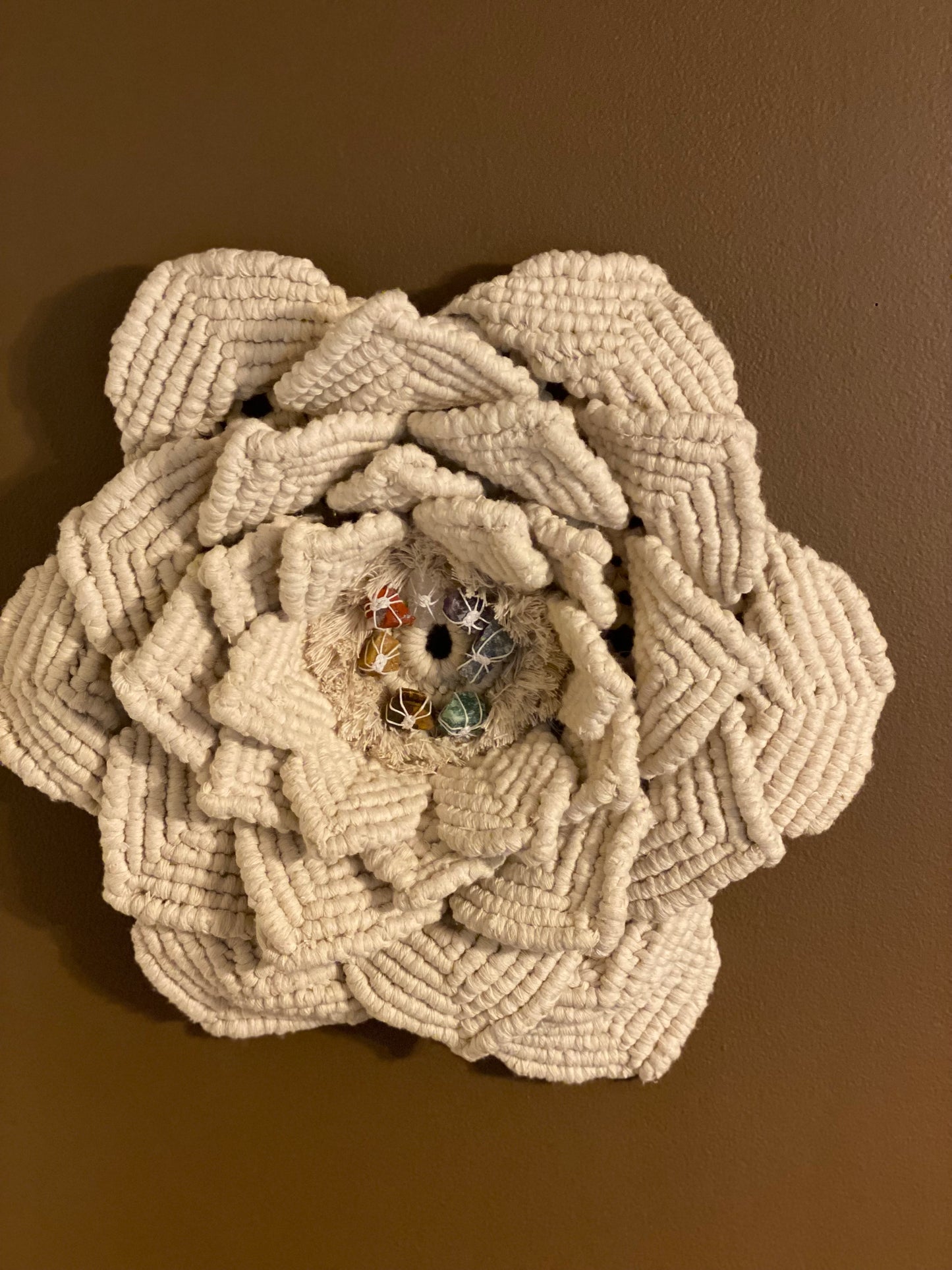 Chakra Lotus Flower Wallhanging
