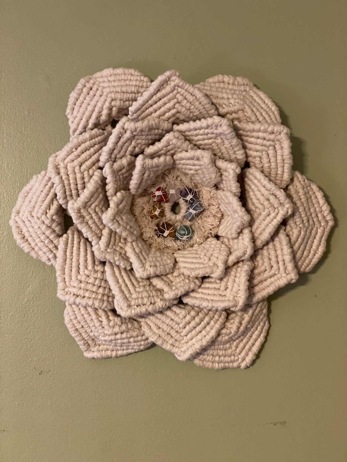 Chakra Lotus Flower Wallhanging