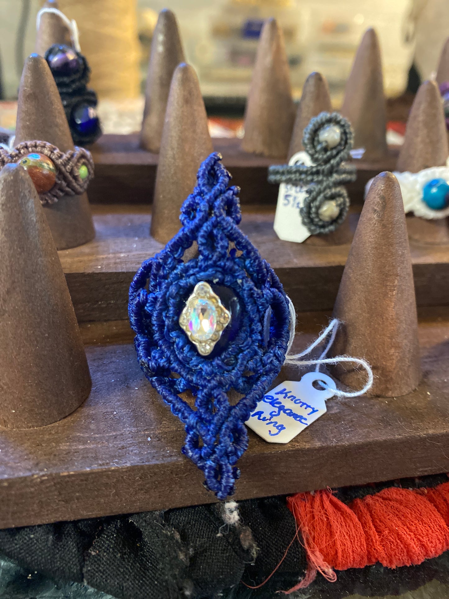Knotty Rings