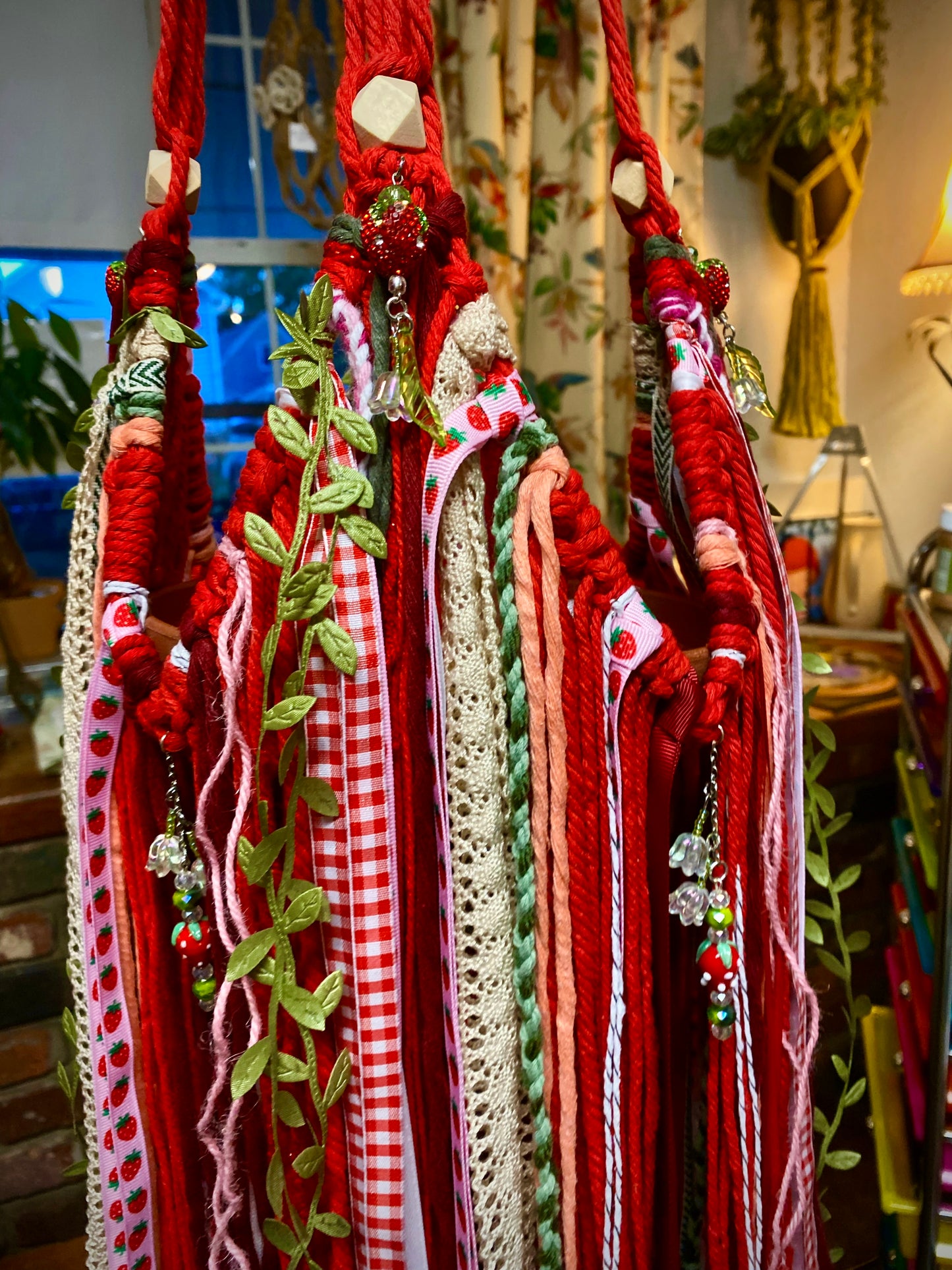 Farm House Fringe Plant Hangers