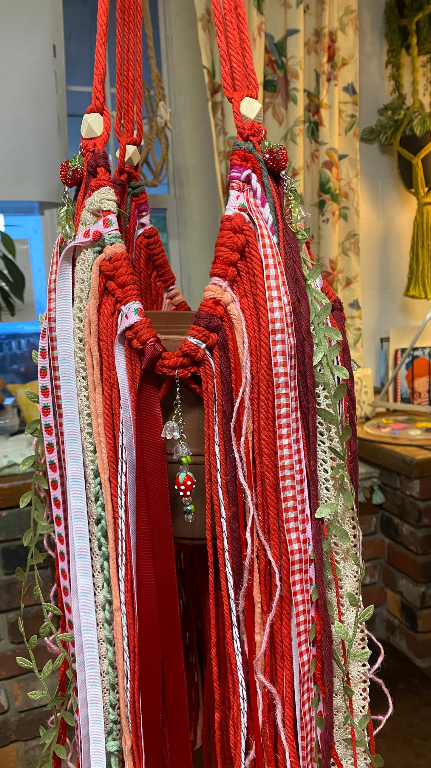 Farm House Fringe Plant Hangers