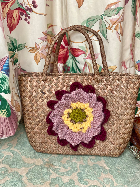 Woven Wicker Straw Bag