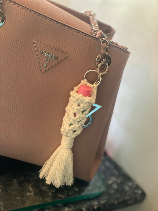 Chapstick Holder Keychains
