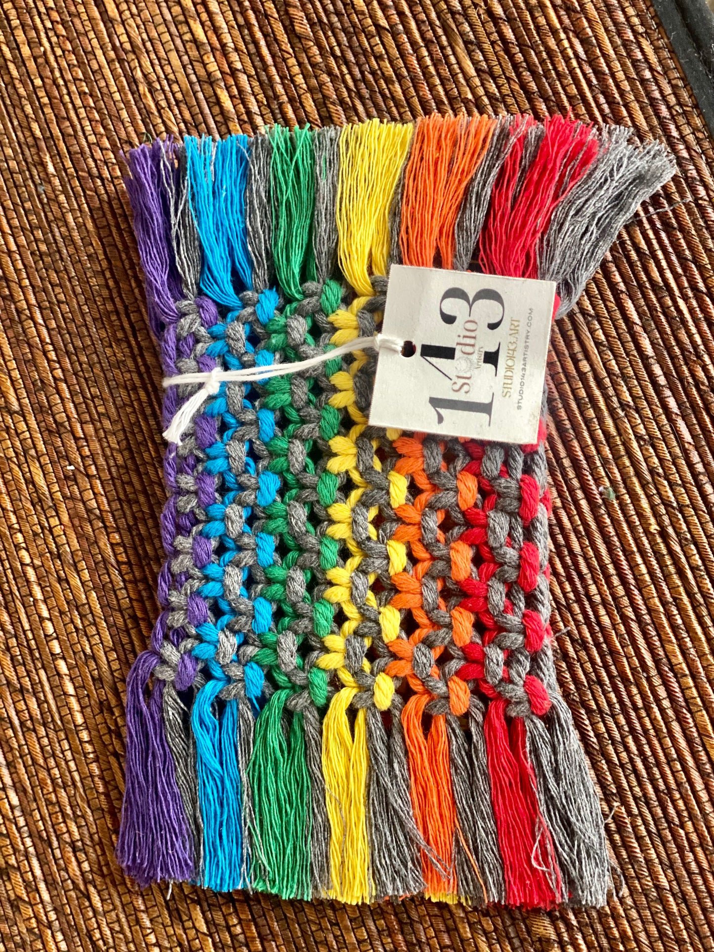 Rainbow Coasters