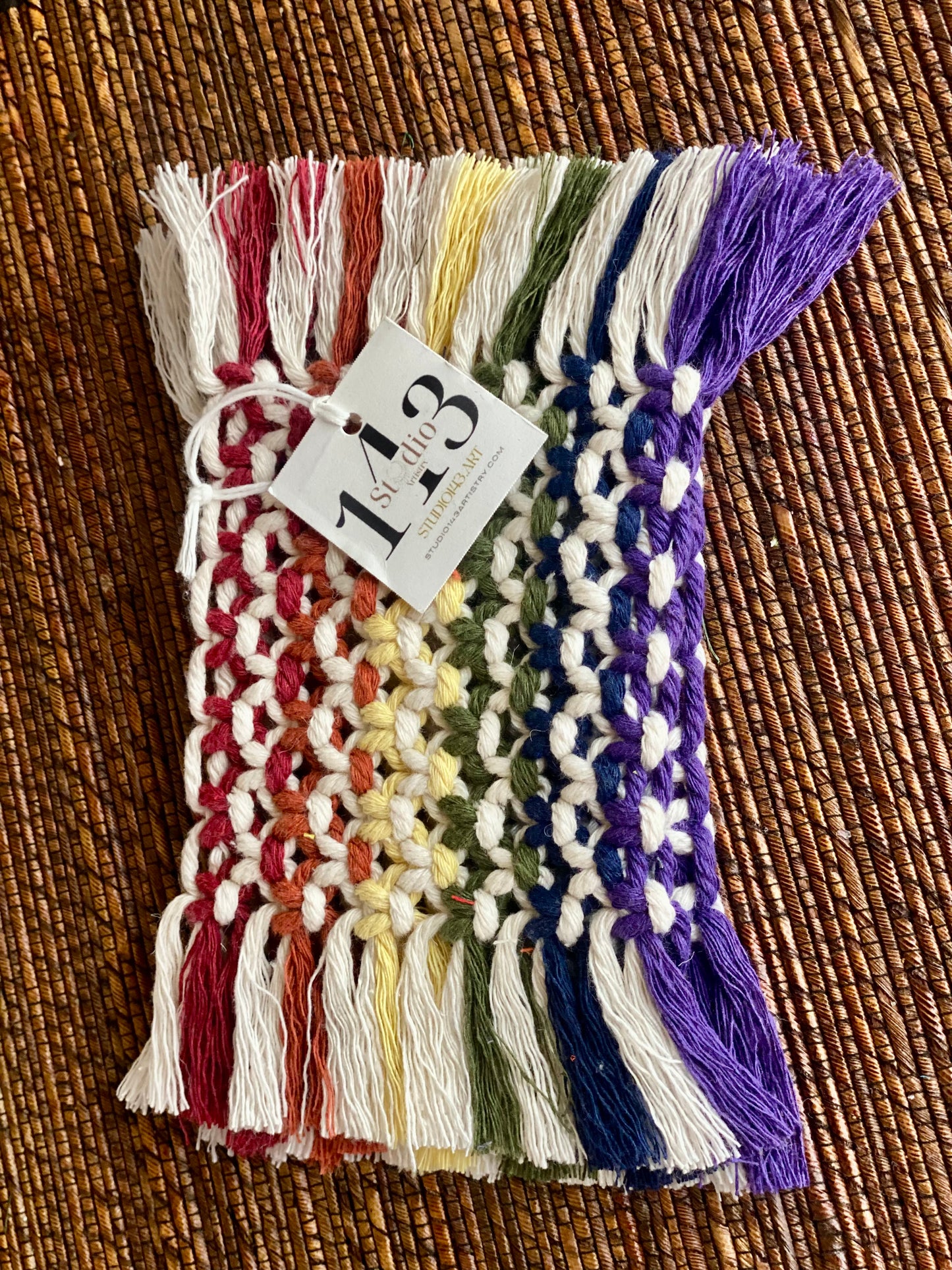 Rainbow Coasters